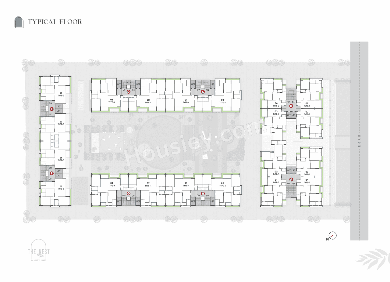 Dharti The Nest Floor plan 1