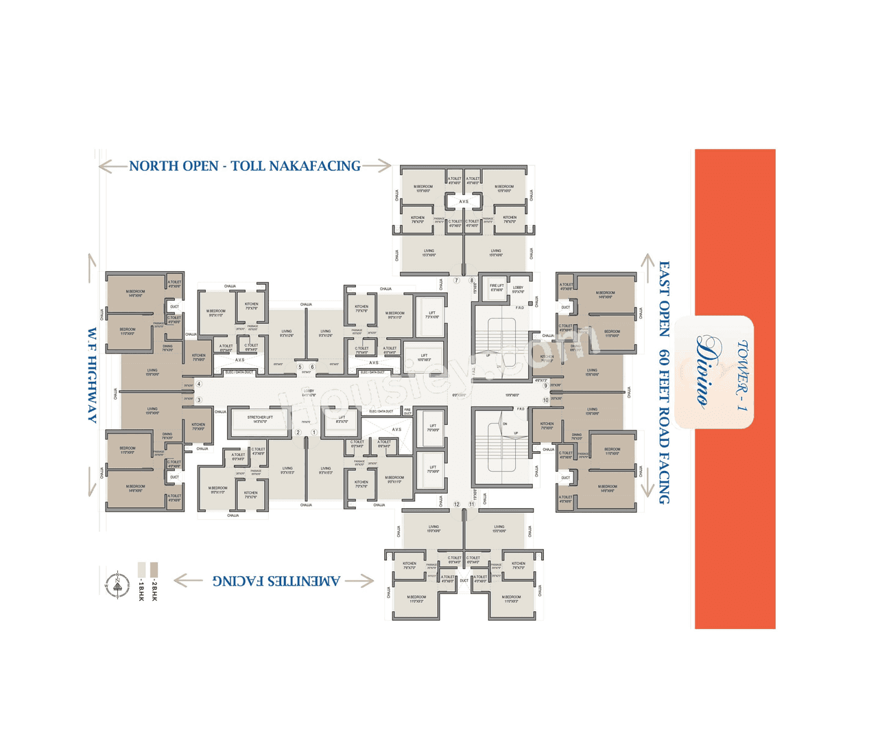 DHPL Celestial Living Floor plan 1