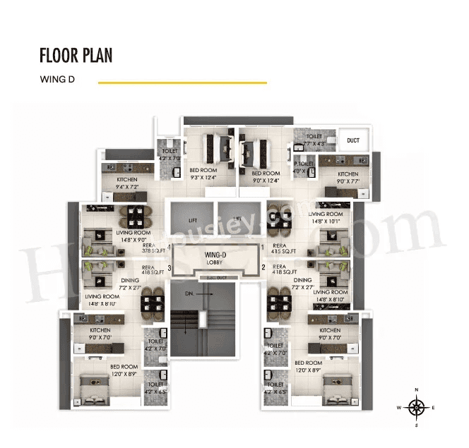 Dimple Westwood Floor plan 4