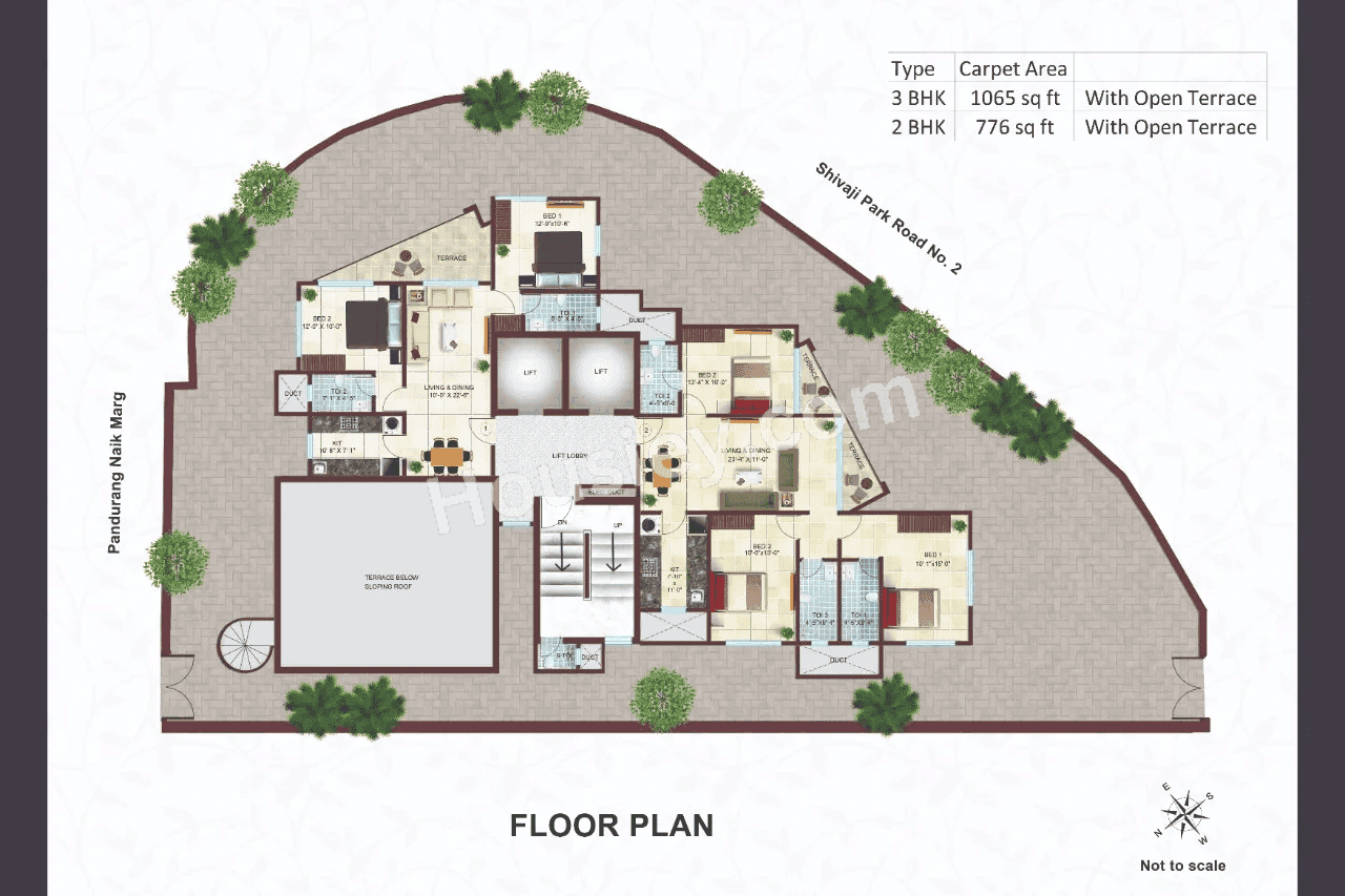 Dipti Royal Arc Floor plan 1