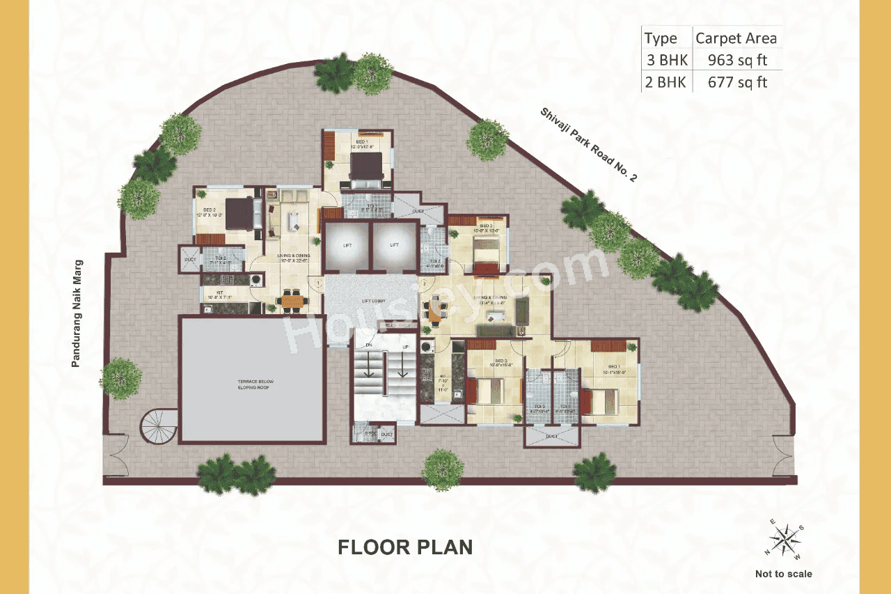 Dipti Royal Arc Floor plan 2