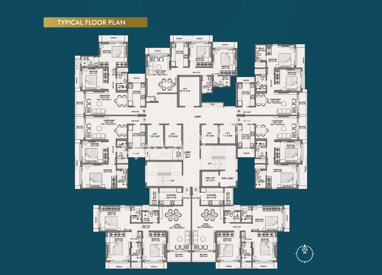 Disha Elysium Floor Plan