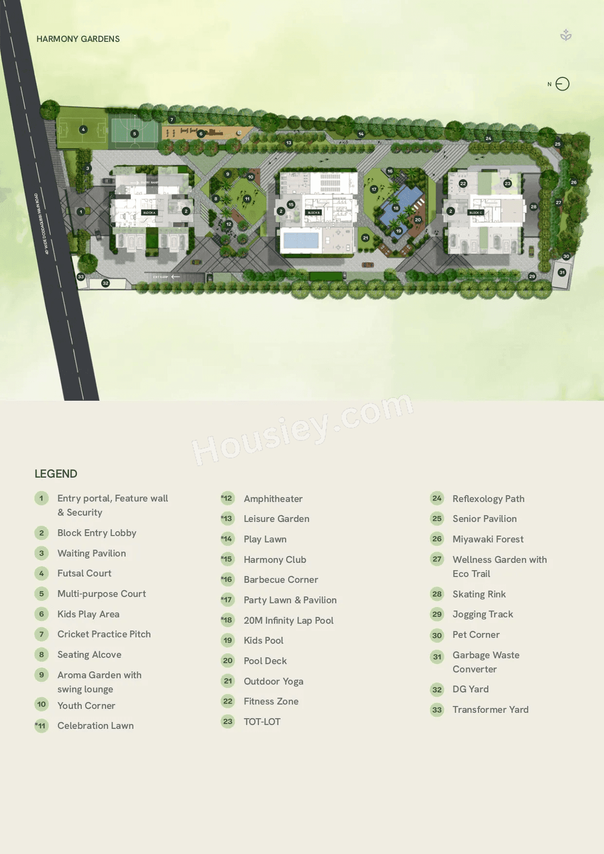 Disha Harmony Gardens Master Plan