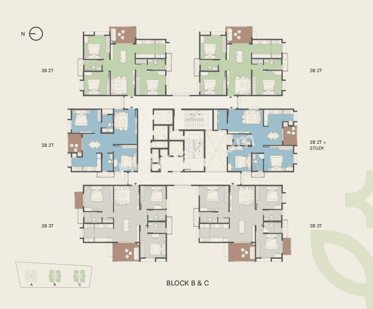 Disha Harmony Gardens Floor plan 2
