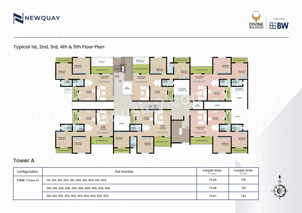 Divine Newquay Floor plan 2