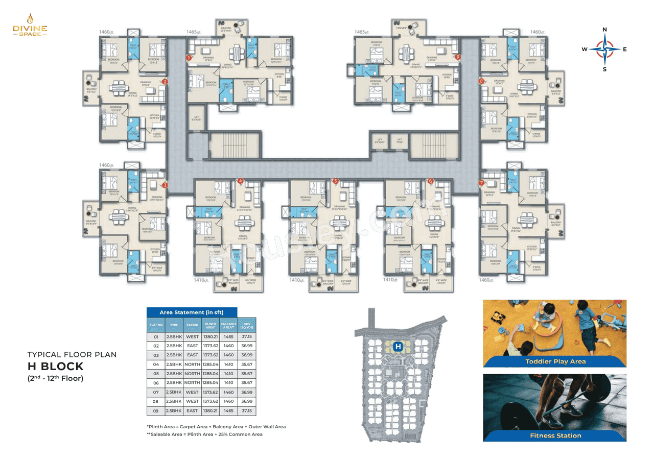 Divine Space Floor plan 3
