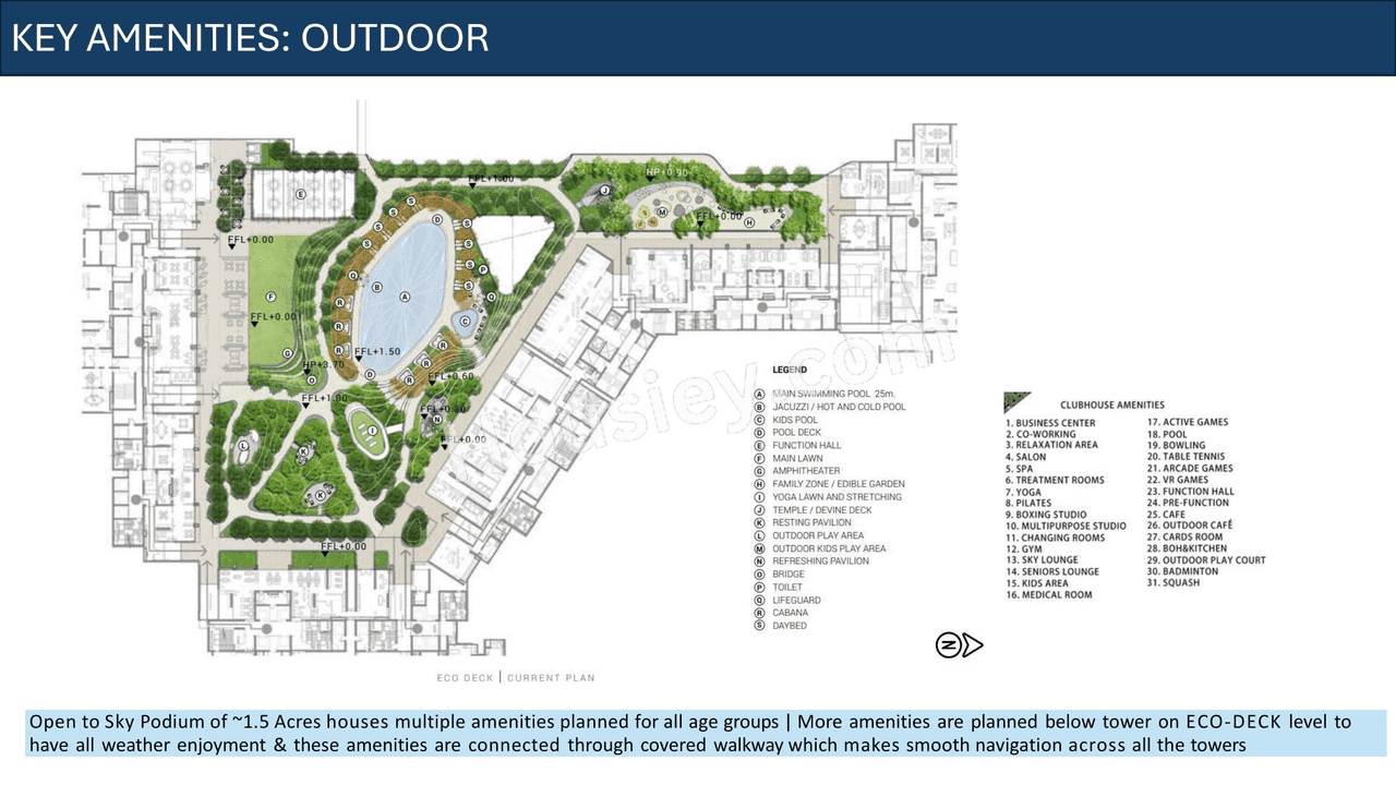DLF Andheri West Floor plan 1