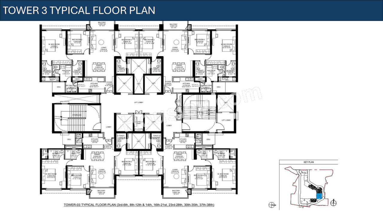 DLF West Park Floor plan 5
