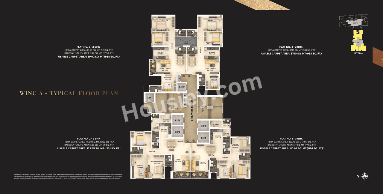 Dosti Mezzo 22 Floor plan 4