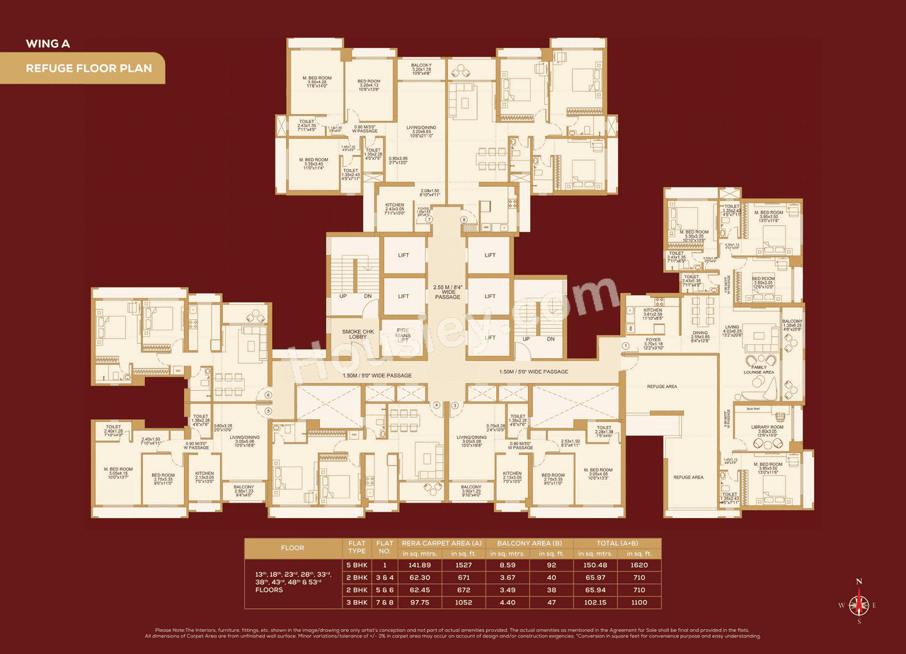 Dosti Wagle Floor plan 5