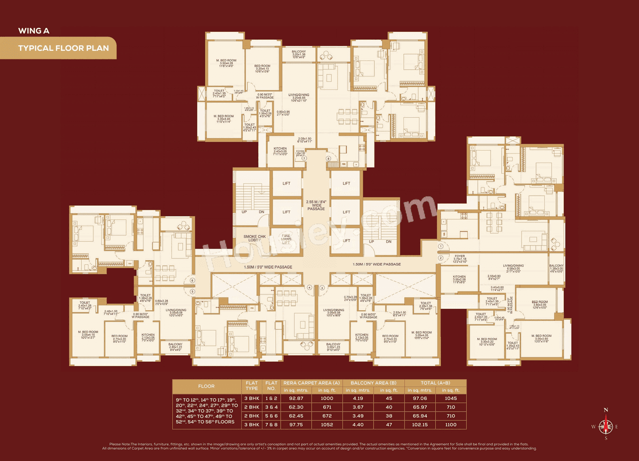 Dosti Wagle Floor plan 7