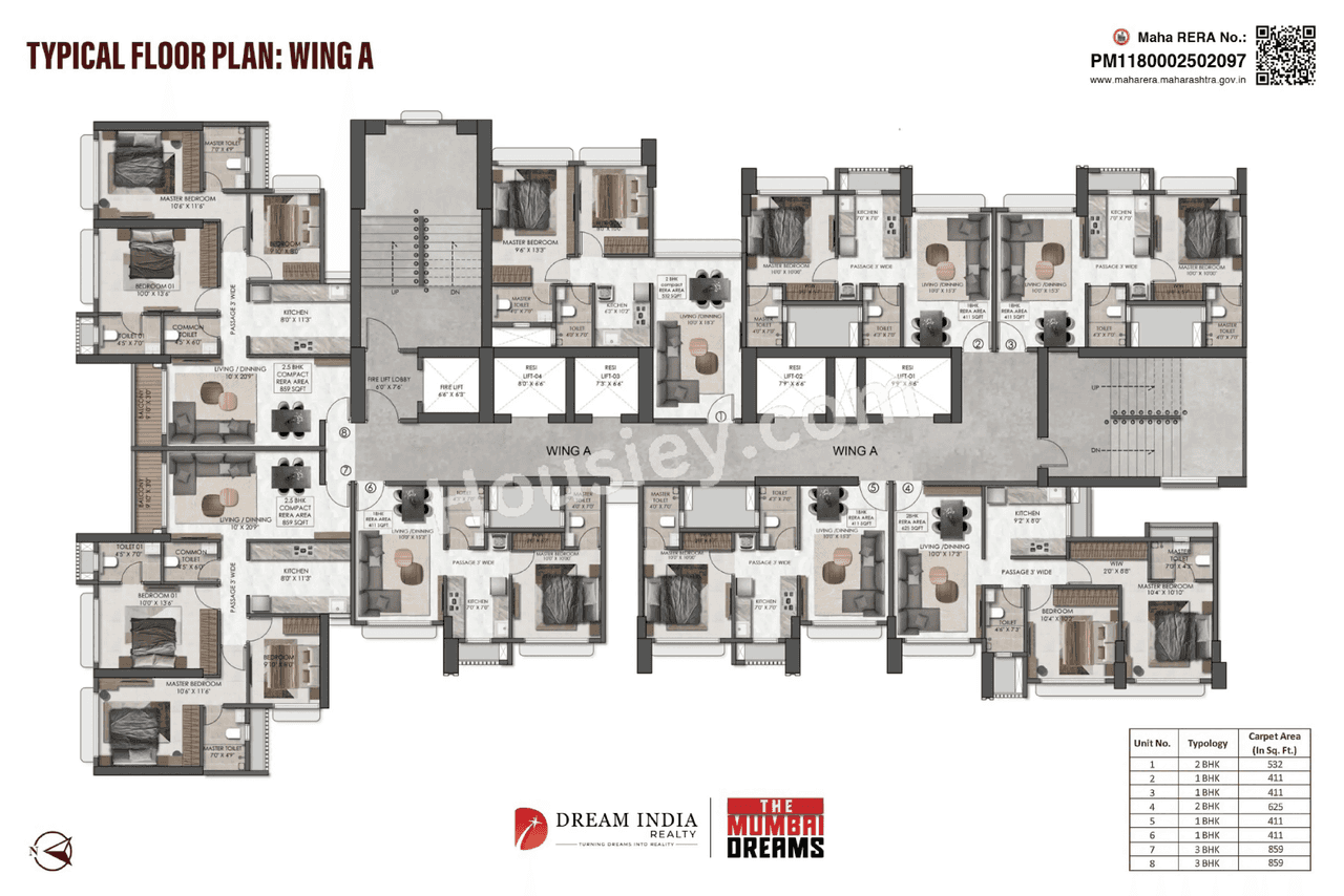 Dream India Jogeshwari Floor plan 1