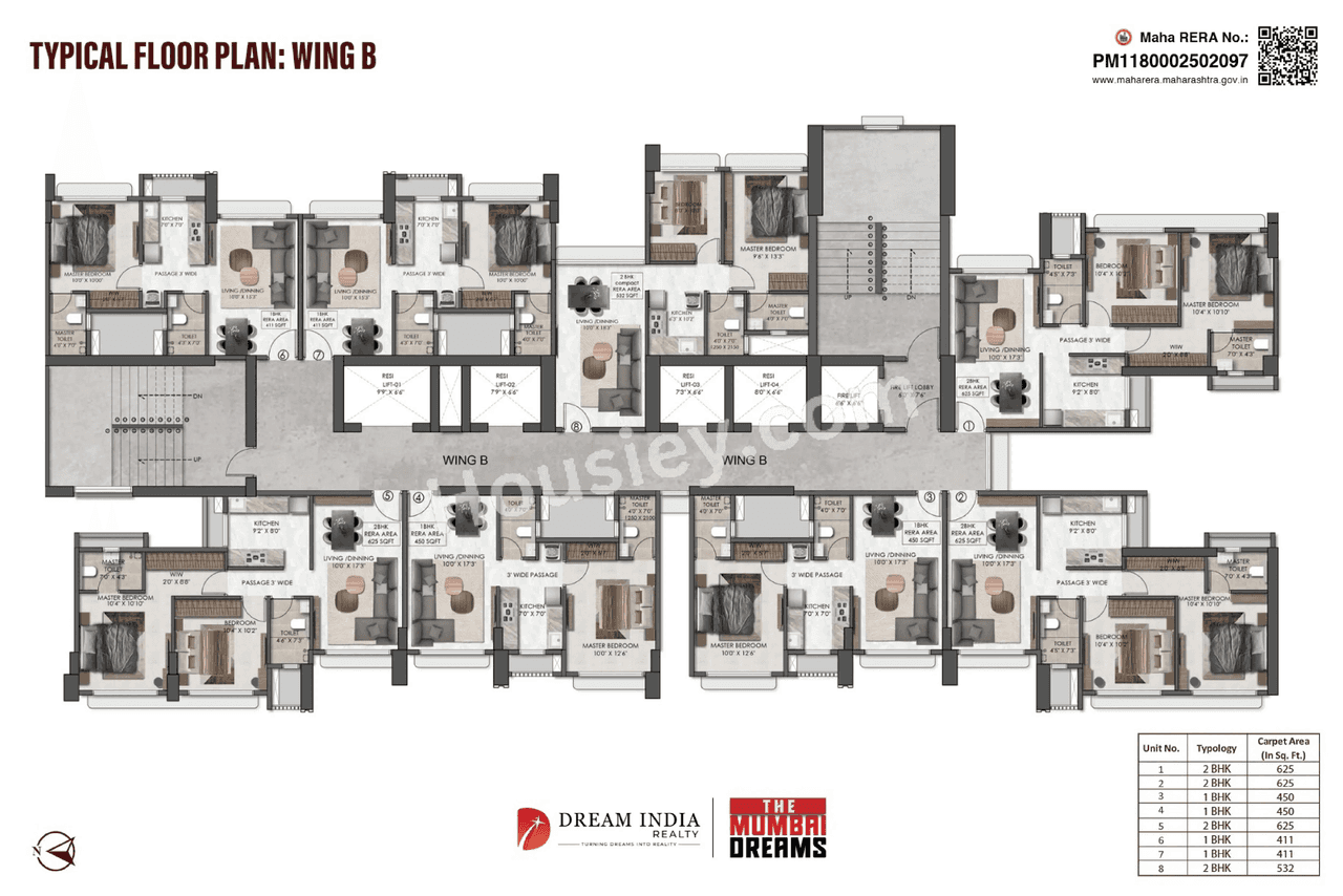 Dream India Jogeshwari Floor plan 2