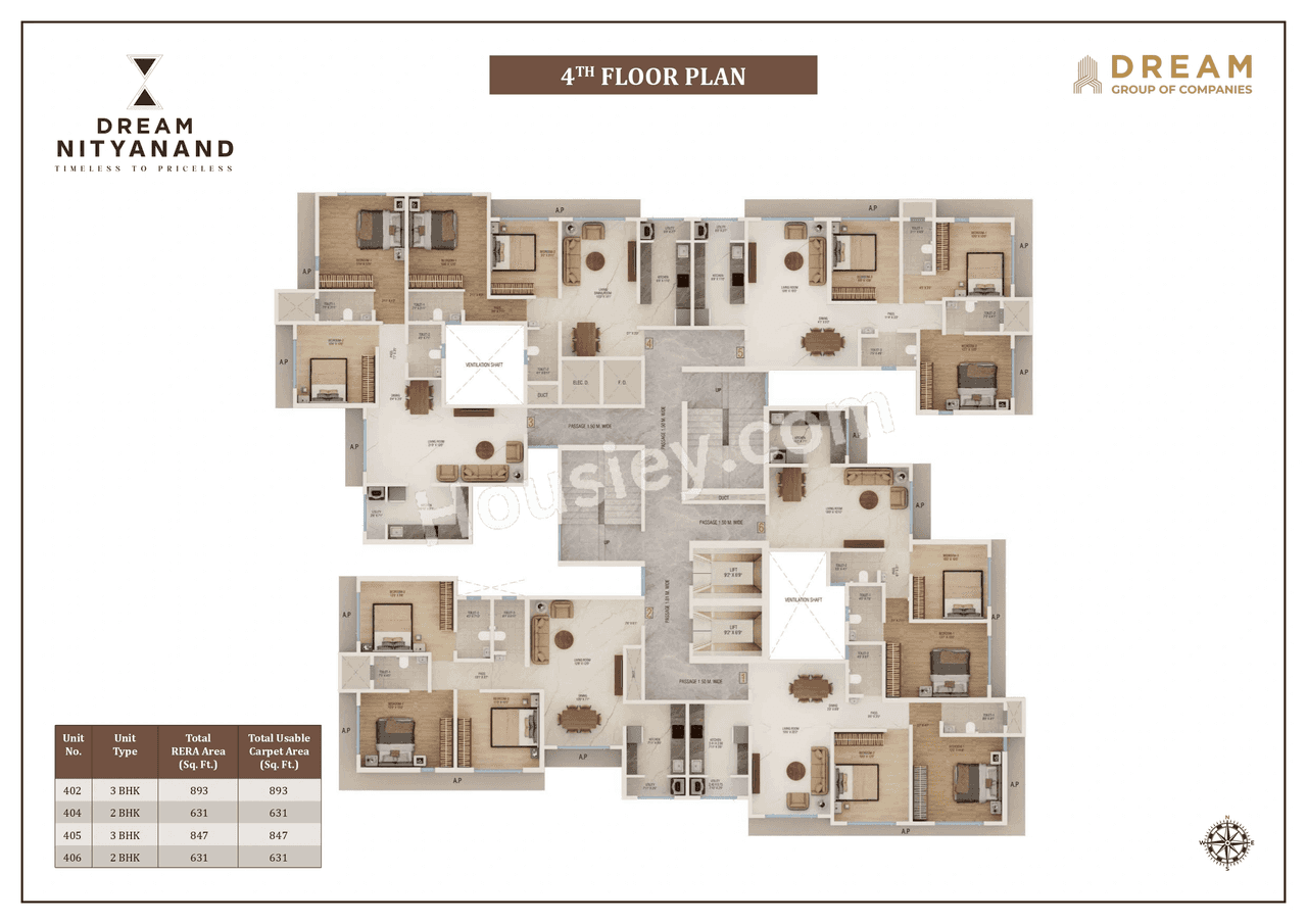 Dream Nityanand Floor plan 2