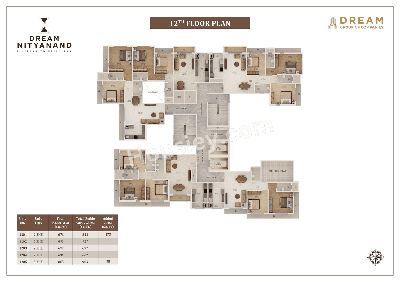 Dream Nityanand Floor plan 9