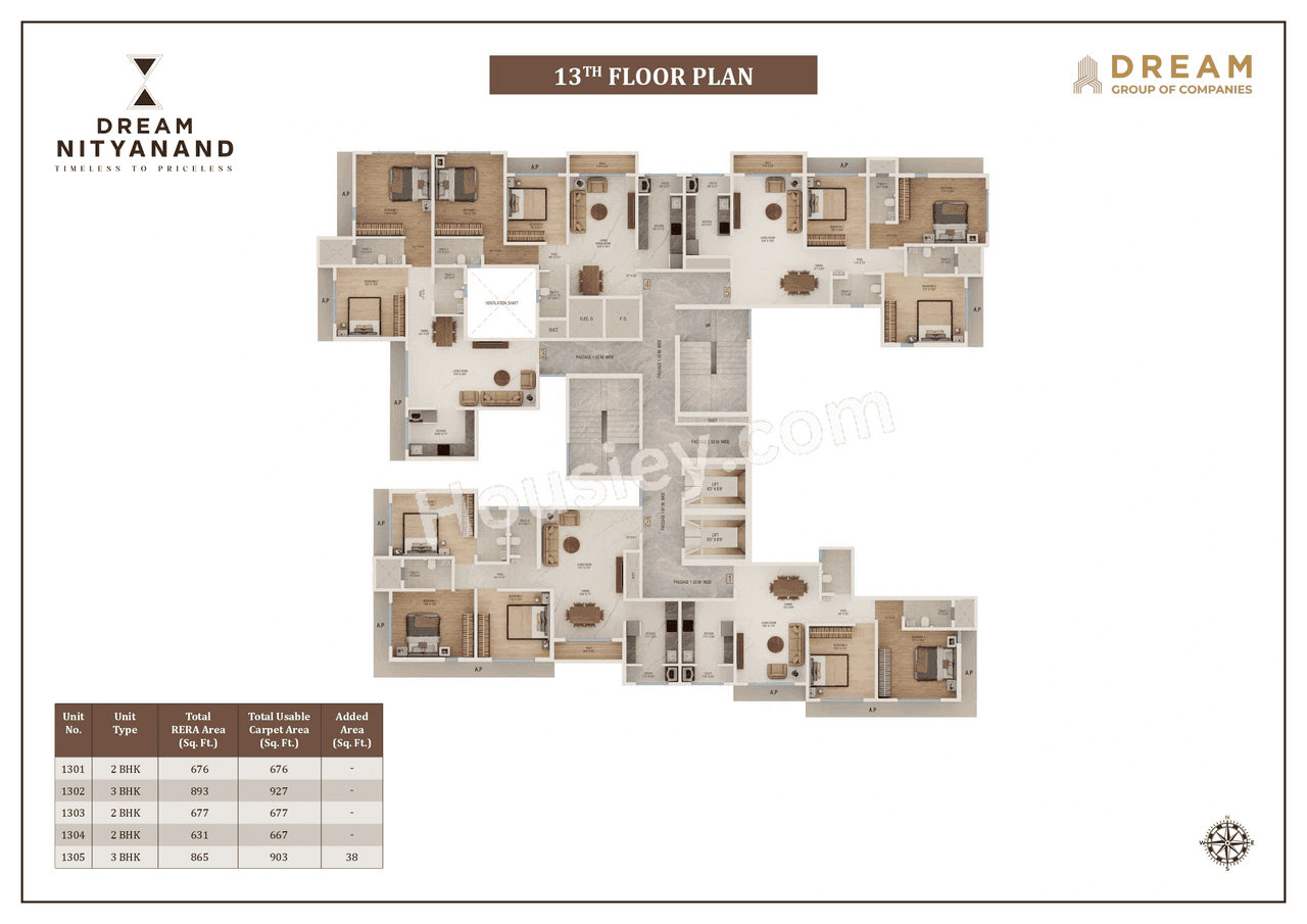 Dream Nityanand Floor plan 10
