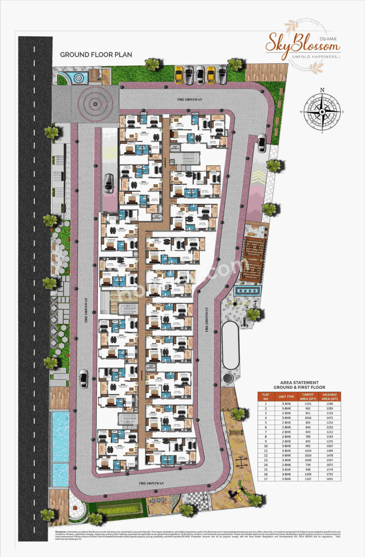 DS MAX Sky Blossom Floor Plan