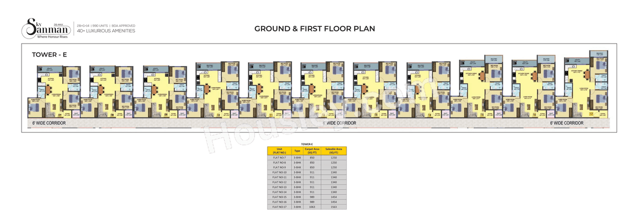 DS MAX Sky Sanman Floor plan 5