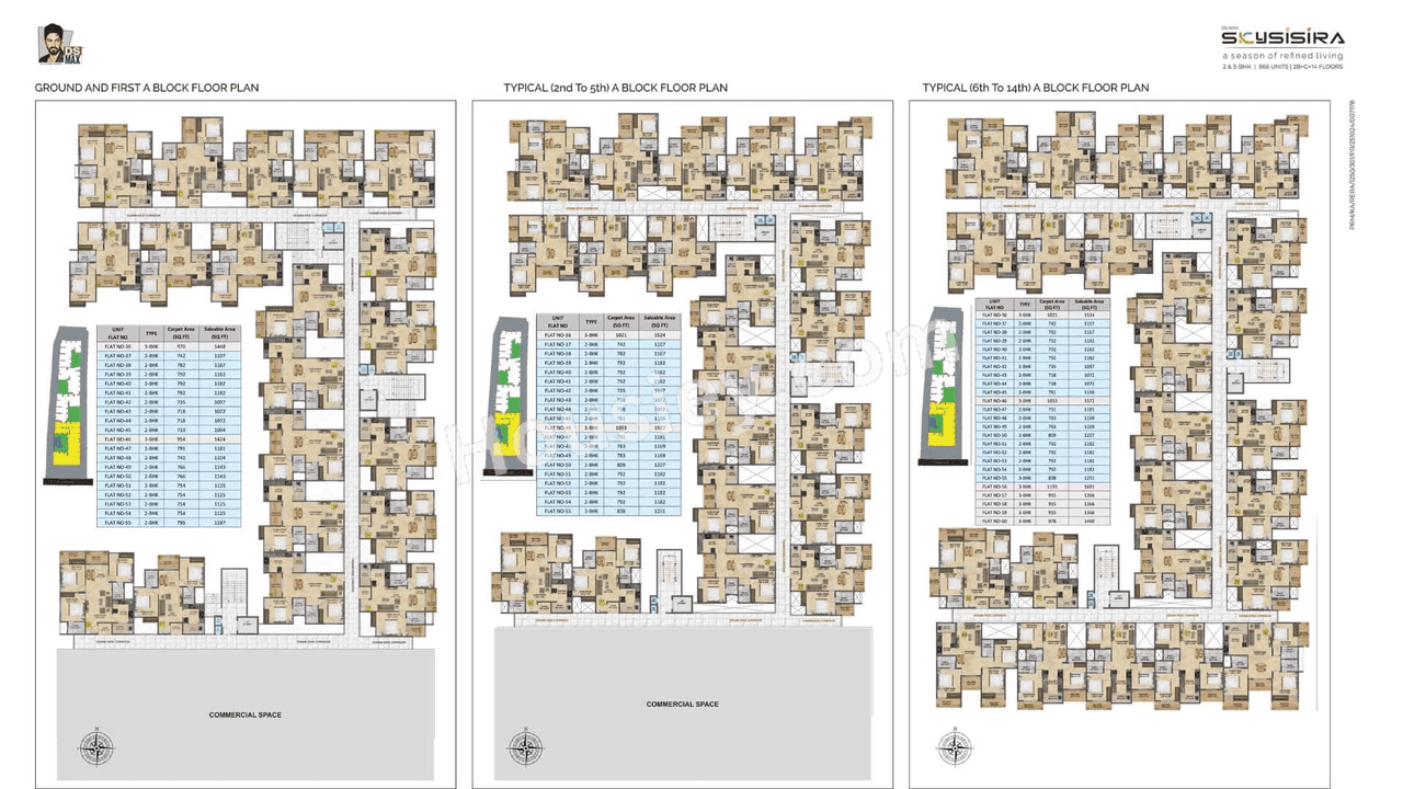 DS Max Skysisira Floor plan 1