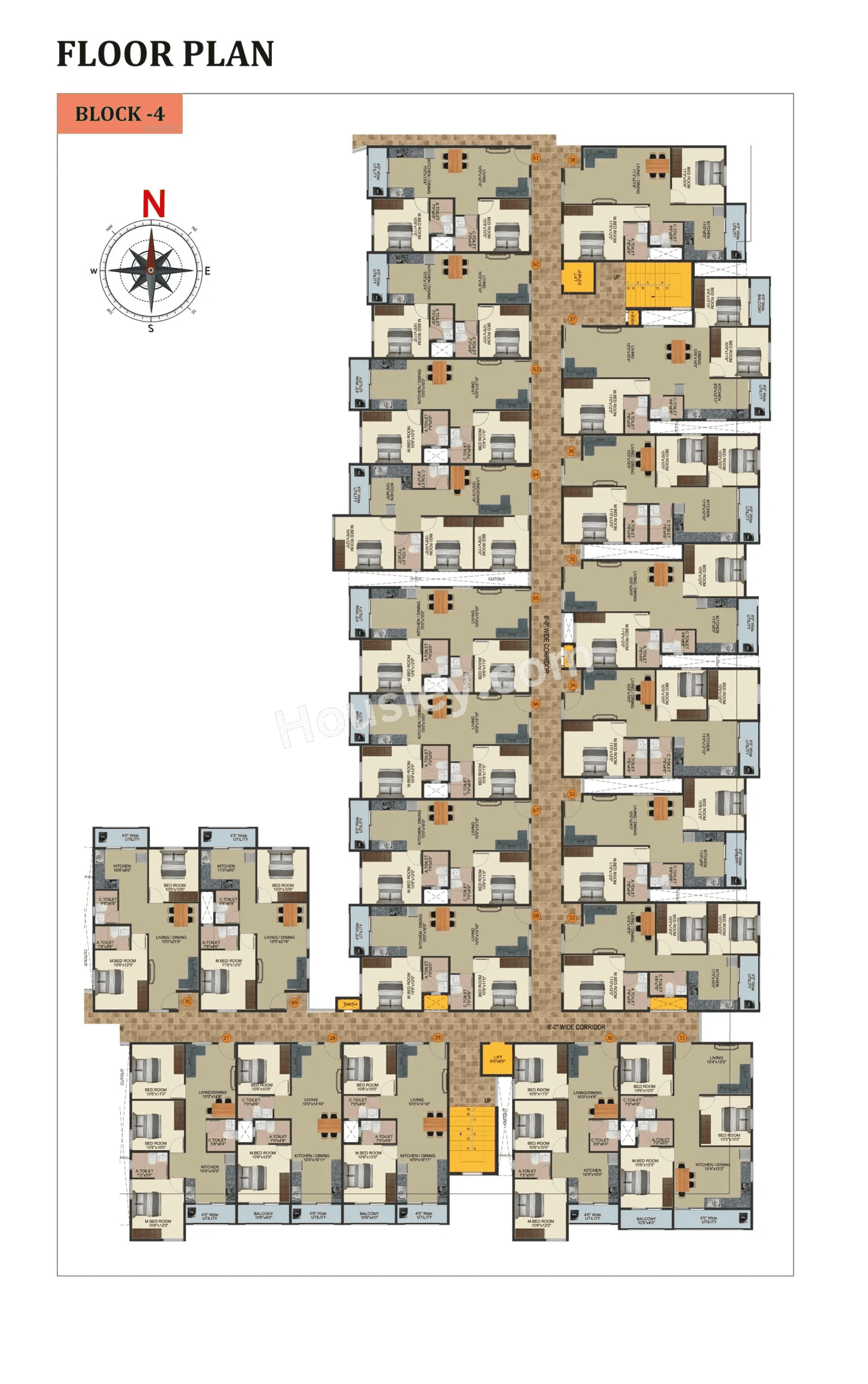 DS MAX Spoorthi Floor plan 4