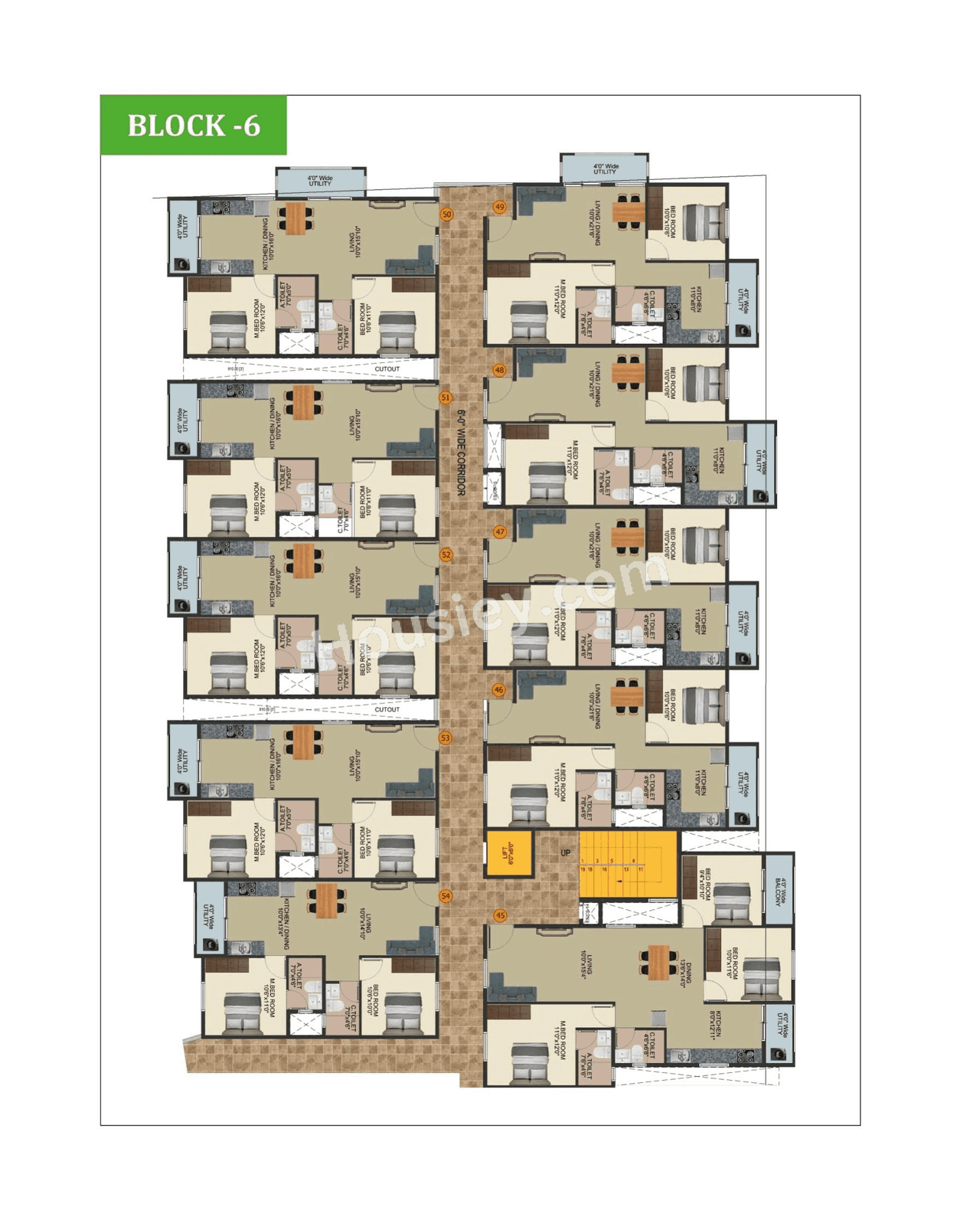 DS MAX Spoorthi Floor plan 6