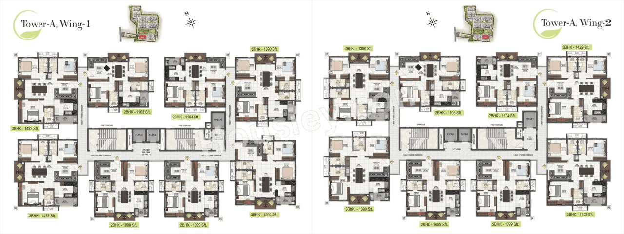 DSR Highland Greenz Floor plan 1