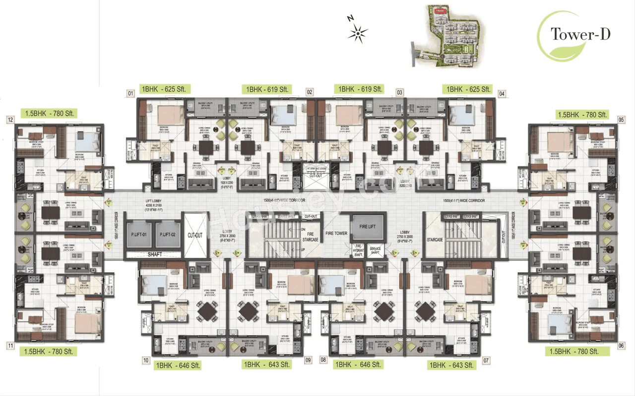 DSR Highland Greenz Floor plan 5