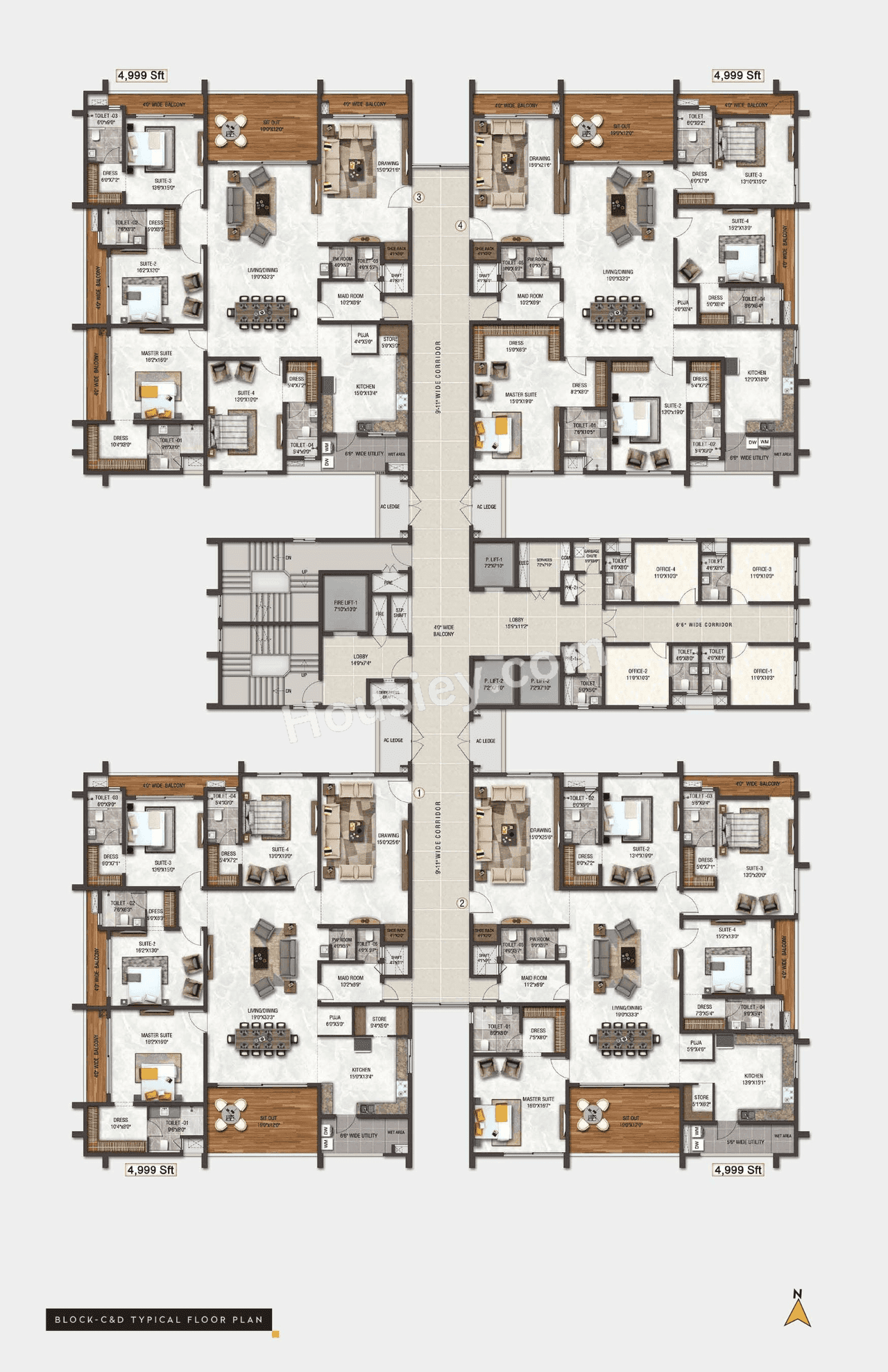 DSR Skymarq Floor plan 9