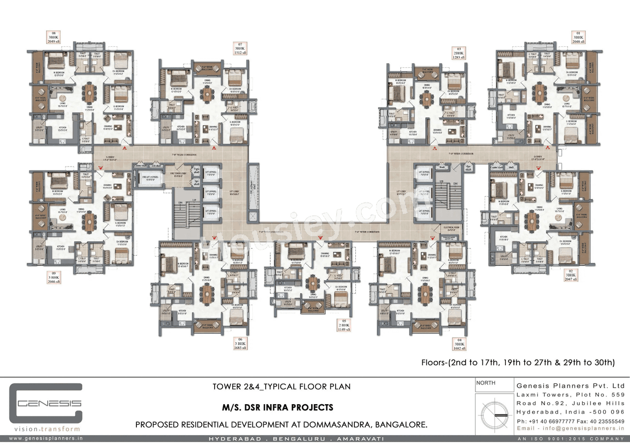 DSR The Address Floor plan 4