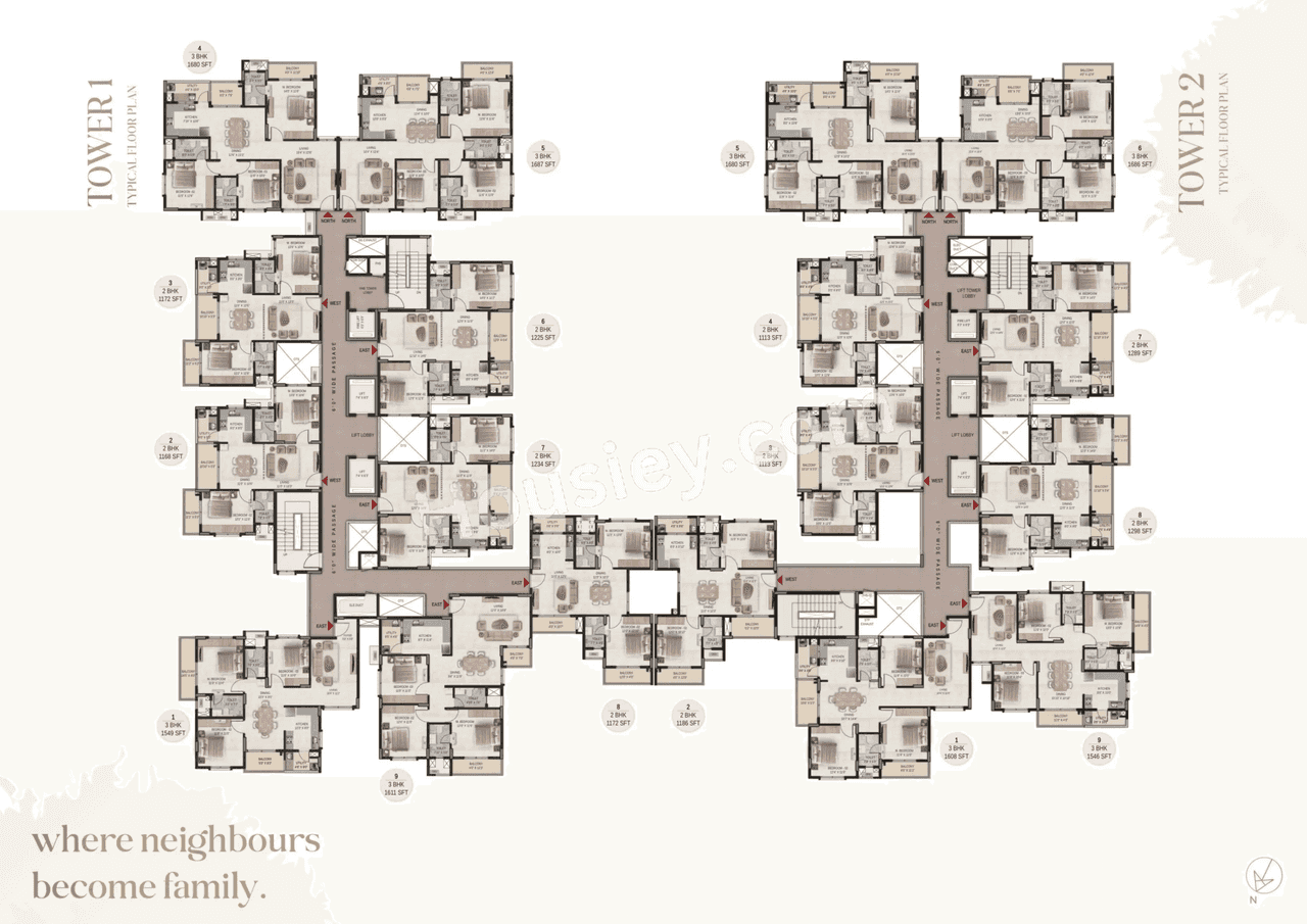 DSR The Courtyard Floor plan 1