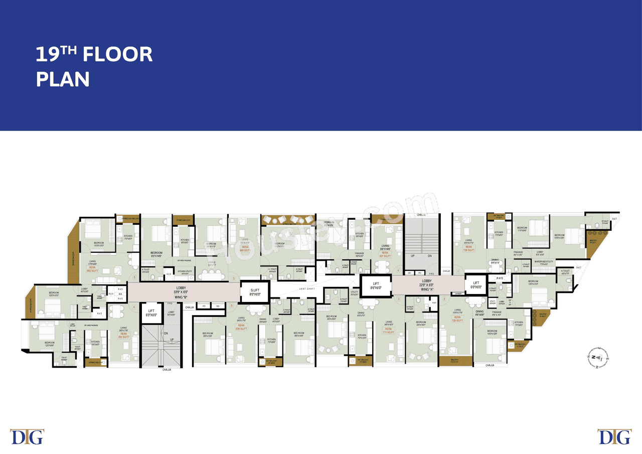 DTG Avenue 68 Floor plan 15
