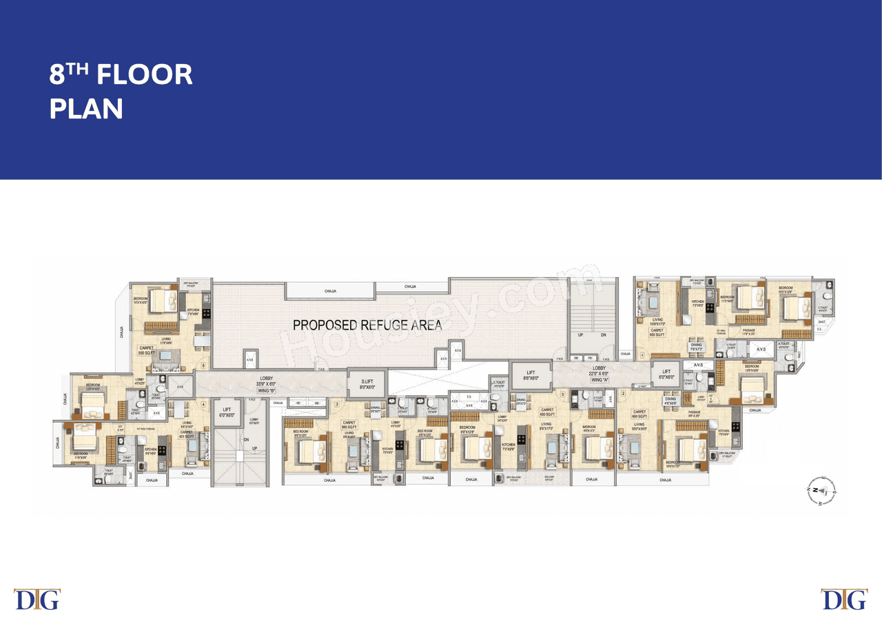DTG Avenue 68 Floor plan 18
