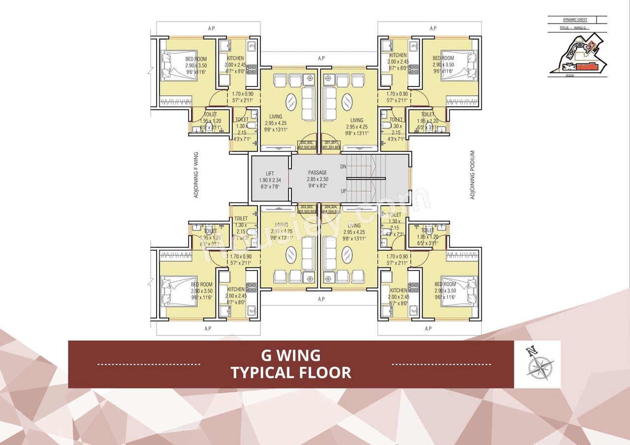 Dynamic Crest Phase II Floor plan 3