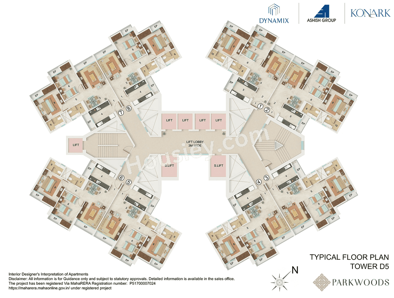 Dynamix Parkwoods Floor Plan