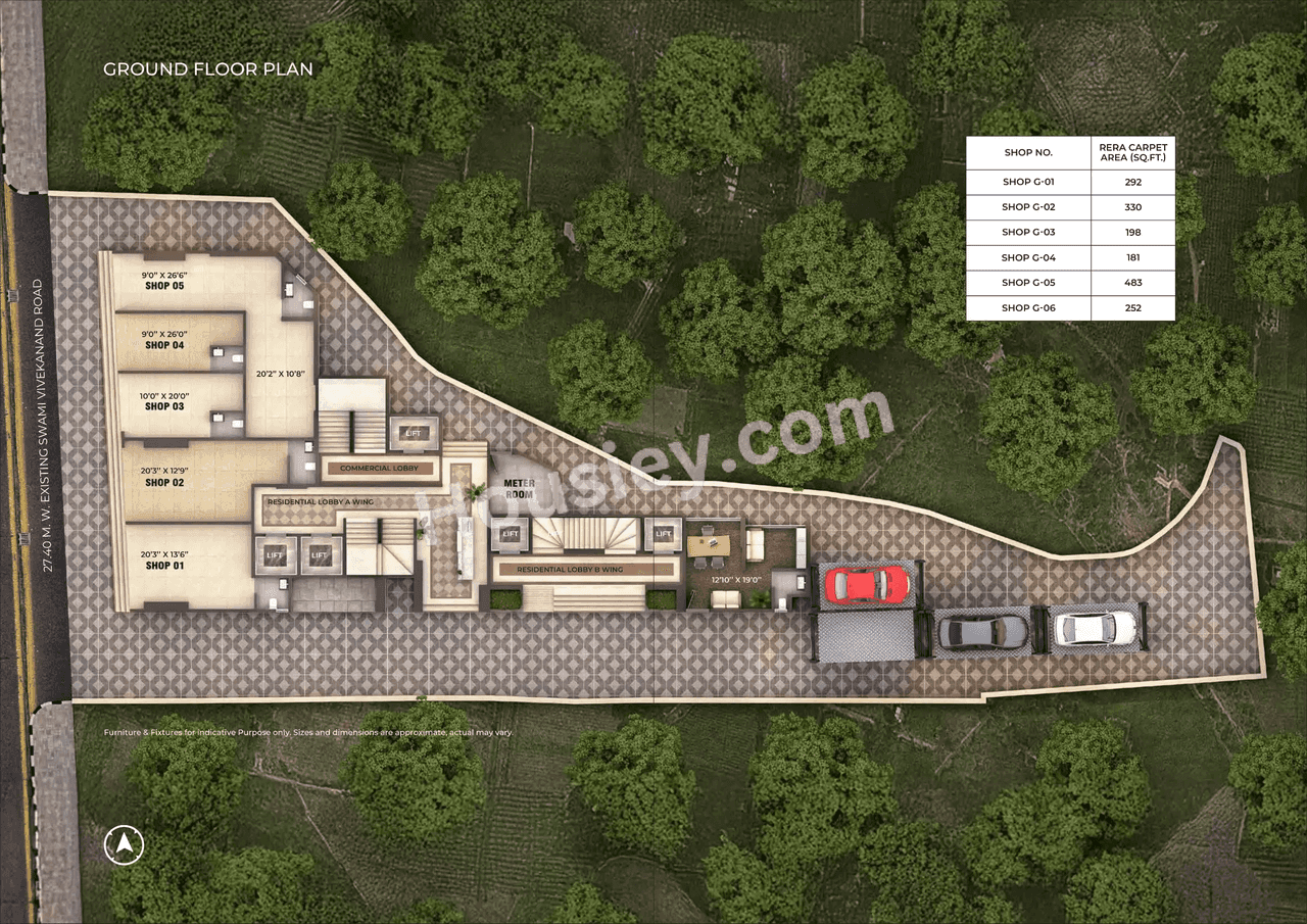 Ekatva Westwinds 64 Floor plan 1