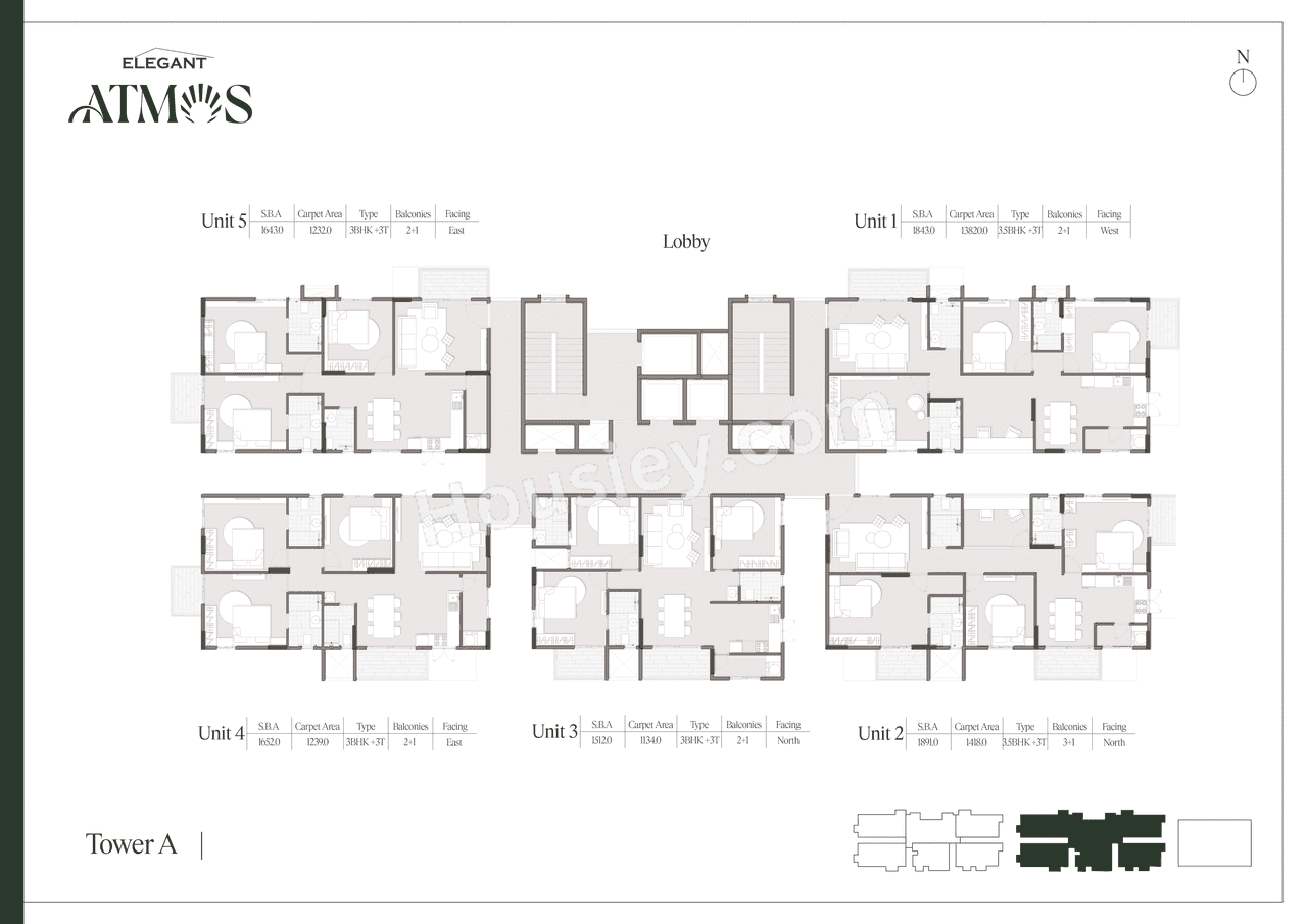 Elegant Atmos Floor plan 1