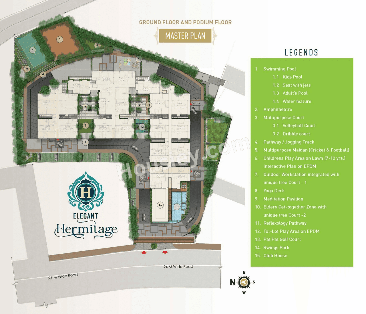 Elegant Hermitage Master Plan