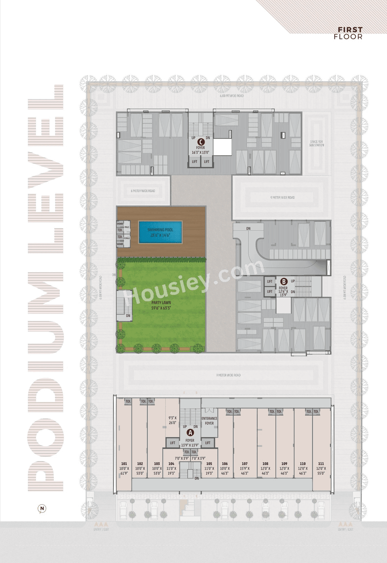 Elenza Aarav Floor plan 1