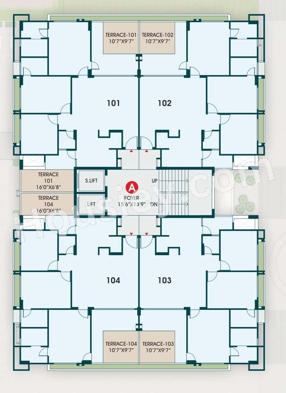 Elite Neptune Floor plan 1