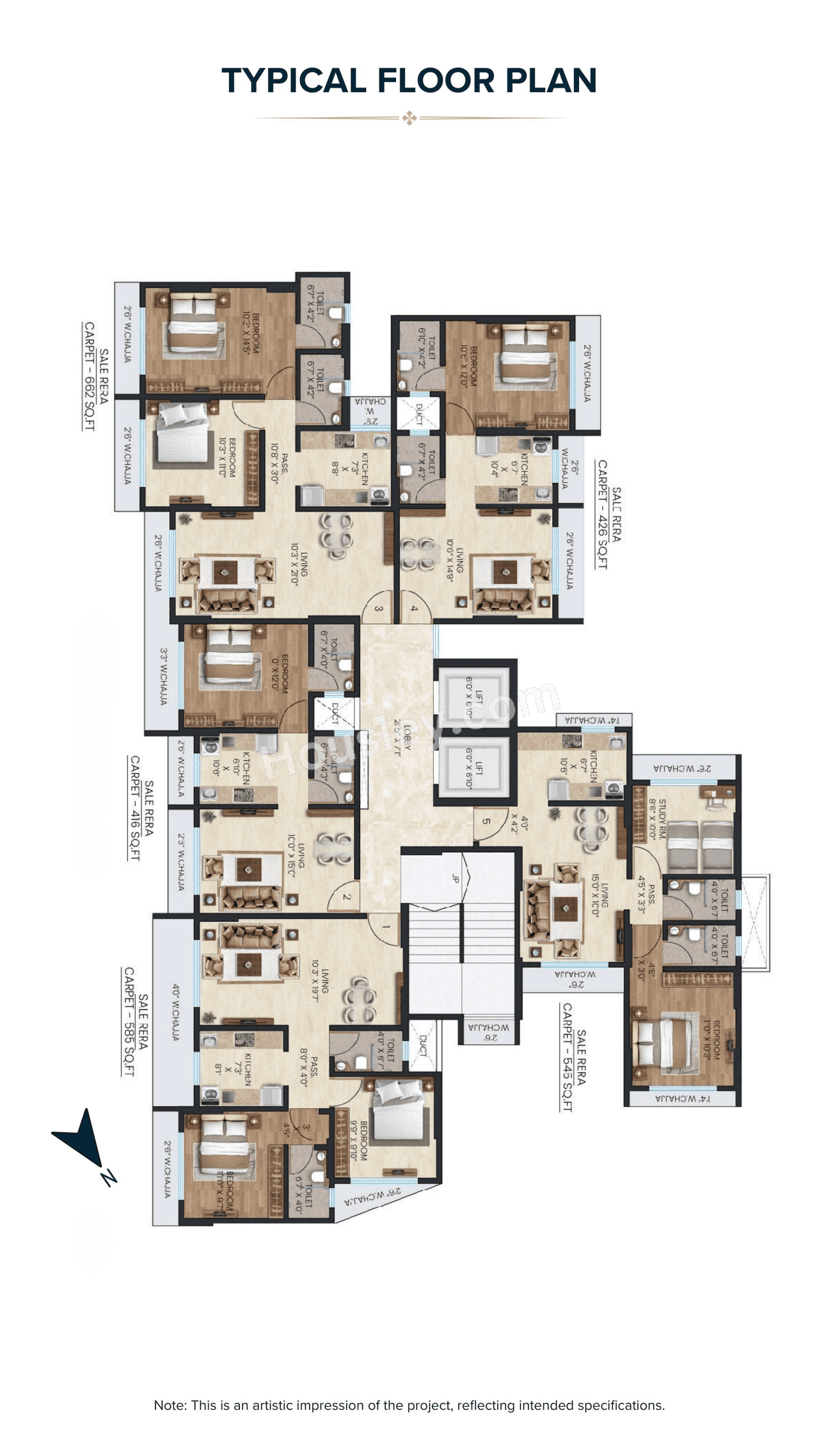 Ellora Gayatri Enclave Floor plan 2