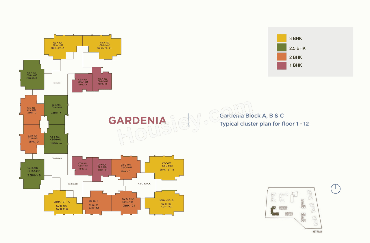 Embassy Edge Floor plan 1