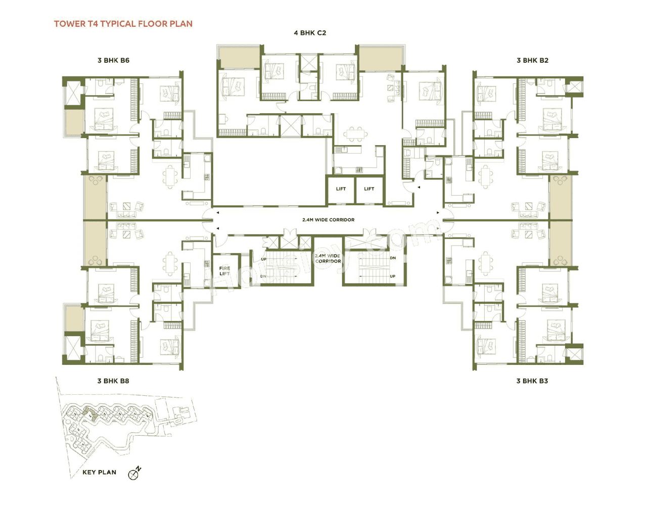 Embassy Green Shores Floor plan 4