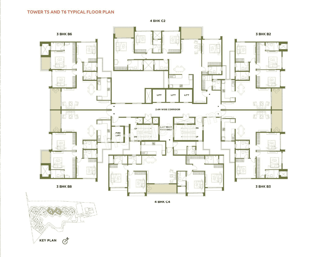 Embassy Green Shores Floor plan 5
