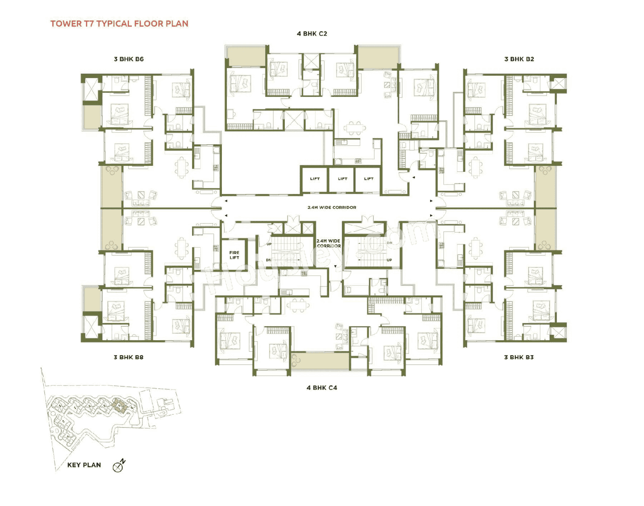 Embassy Green Shores Floor plan 6