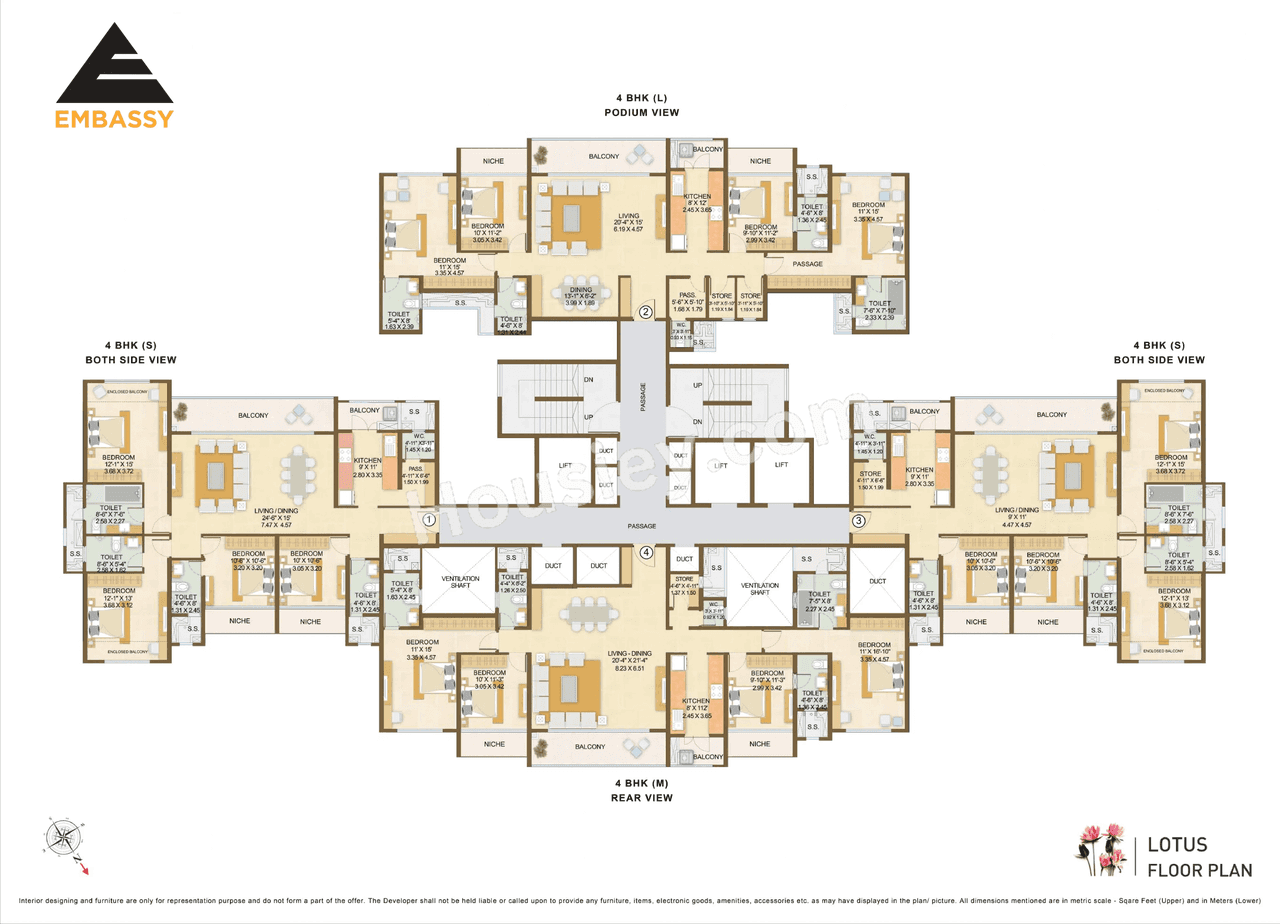 Embassy Park Floor plan 2