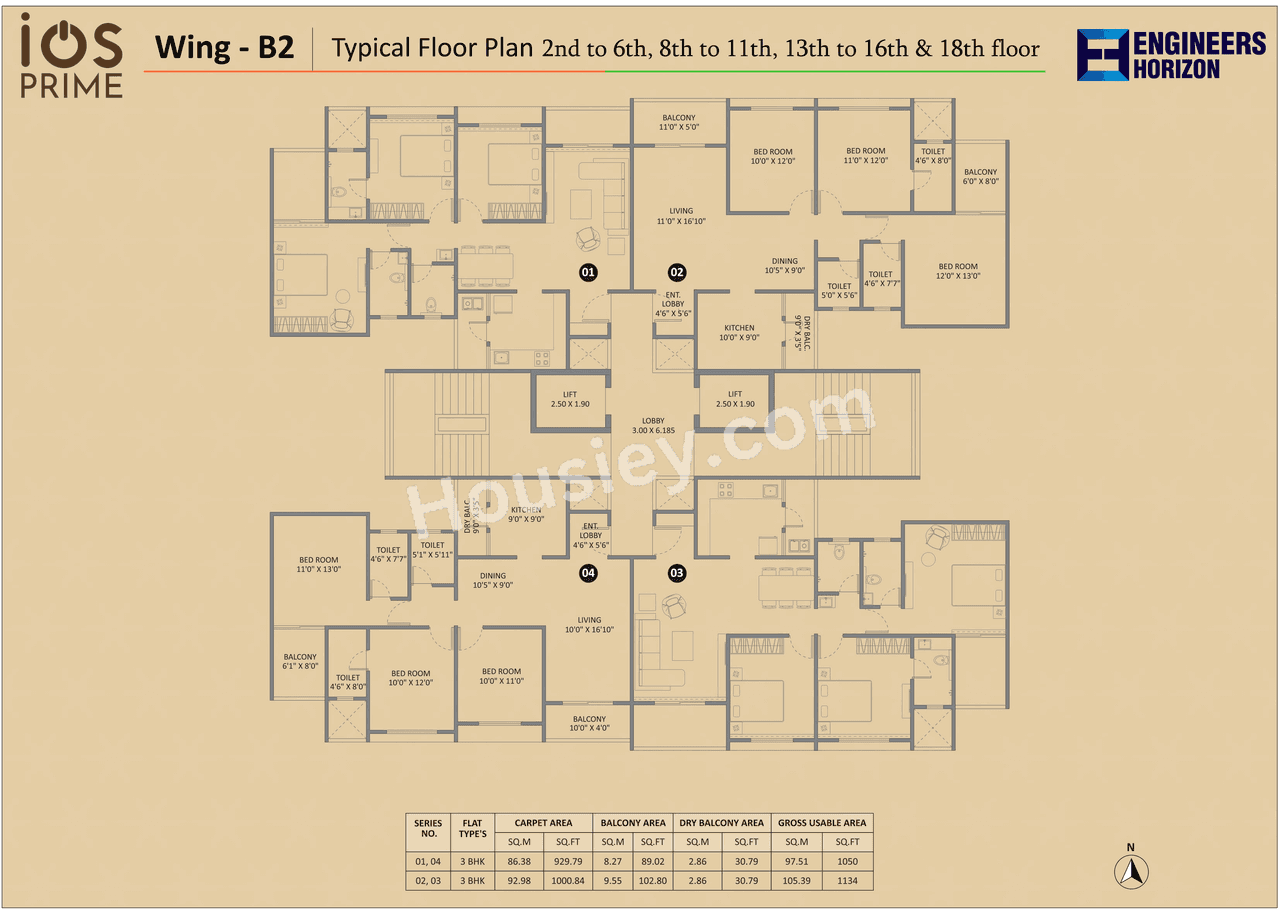 Engineers Promax Floor plan 3