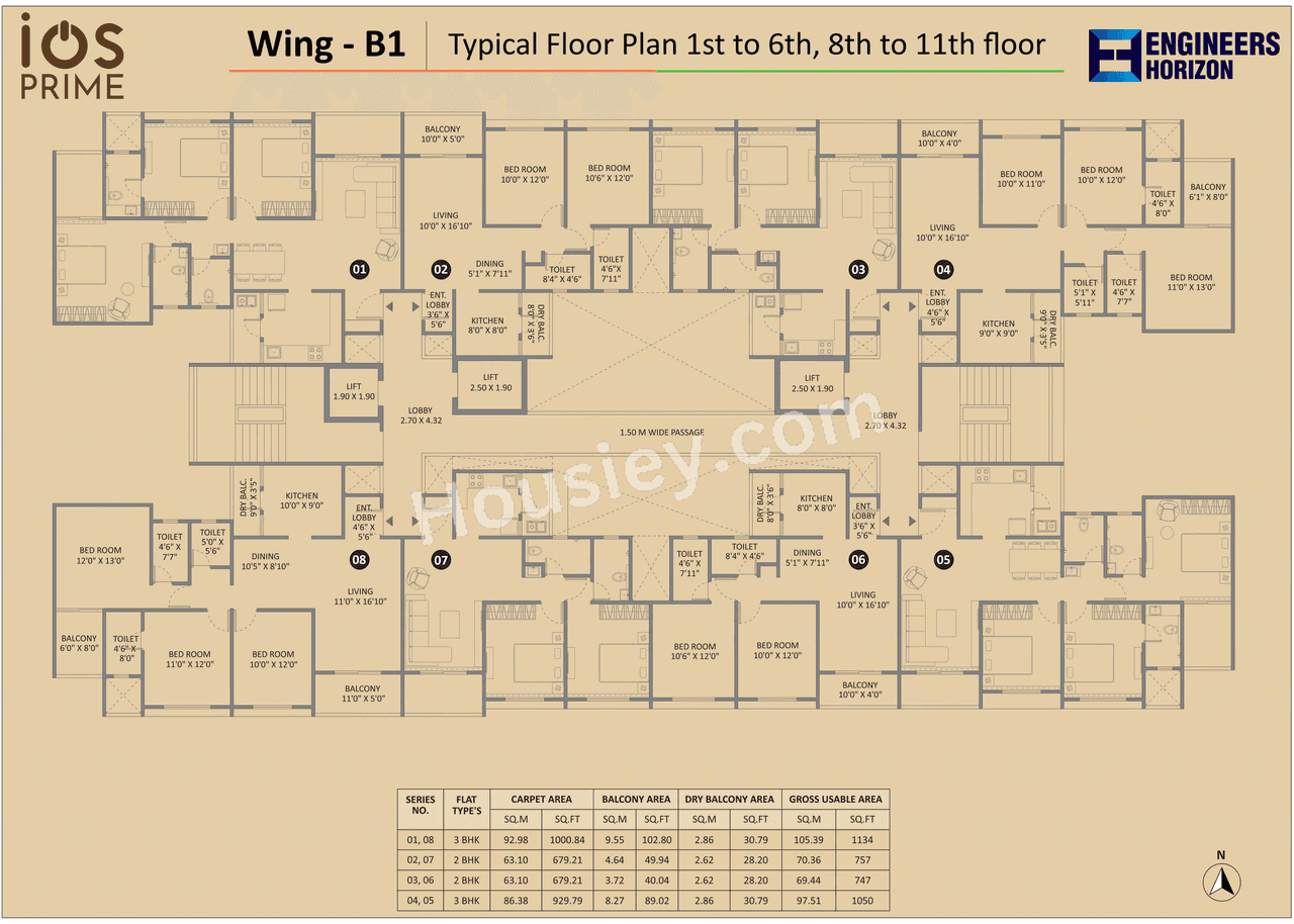 Engineers Promax Floor plan 5