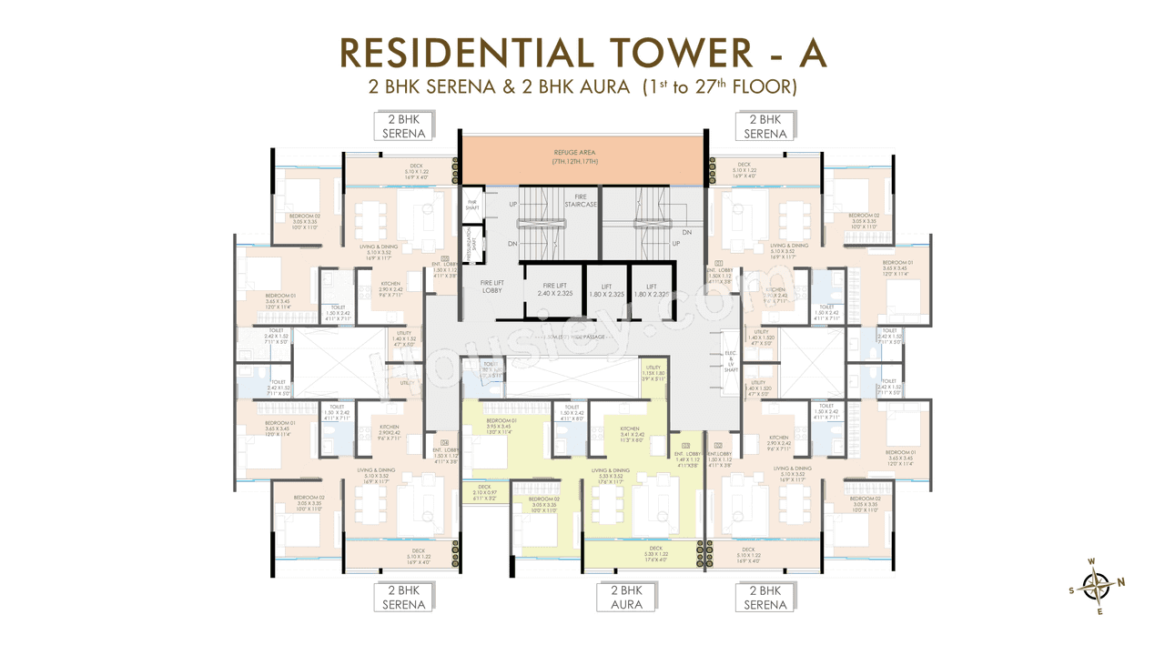 Esbee Mizura Residences Floor plan 2