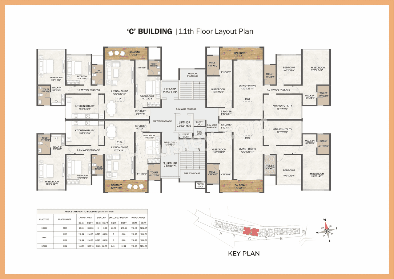 Esson Skyora Floor plan 4