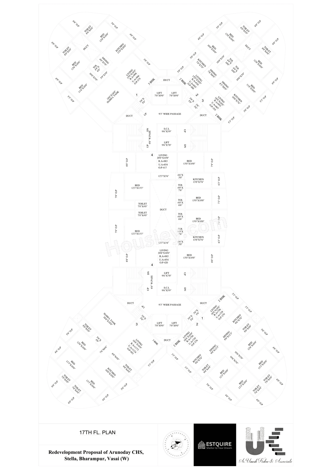 Estquire Arunoday Floor plan 1